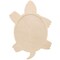 Welled Wood Surface, Turtle Shaped, 14" X 10", For Wooden Trays, Crafts And Decorations, Welled Center For Resin Design Or Paint - Decoupage, Engraving, Wood Burning